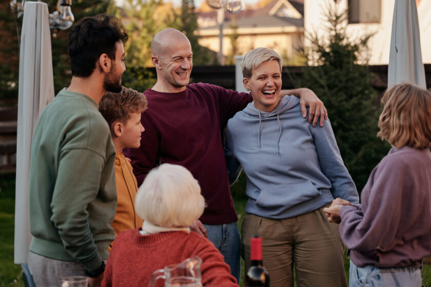 Family Gathering During Thanksgiving.